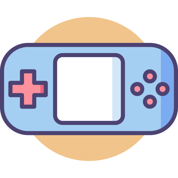 Handheld Console Svg File