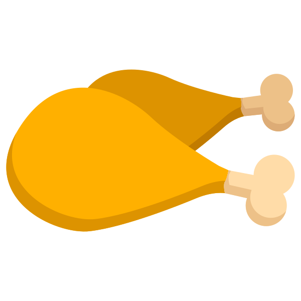 chickenlegsicon Svg File