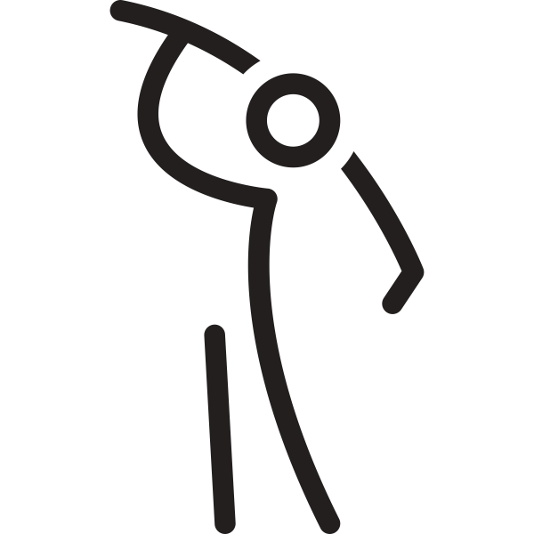 GolfSwing Svg File