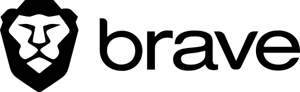 Brave Black Logo Svg File