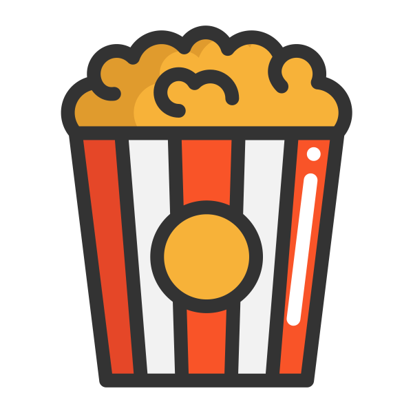 爆米花Popcorn Svg File