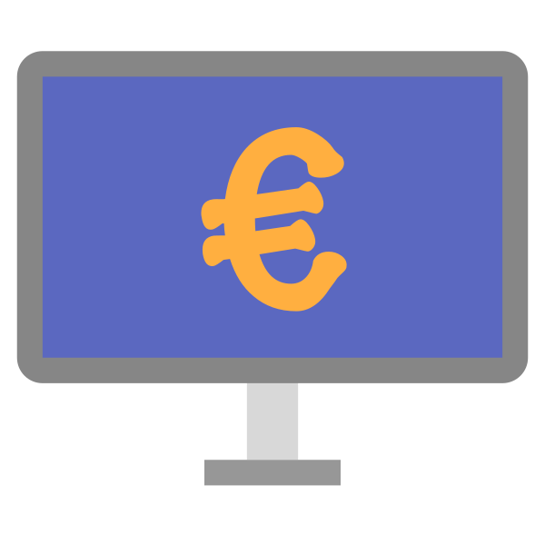 Euro Display Svg File