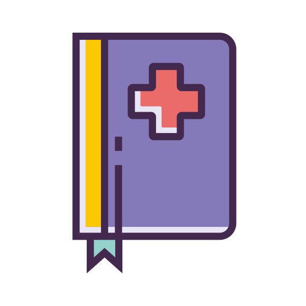 Medical Book Svg File