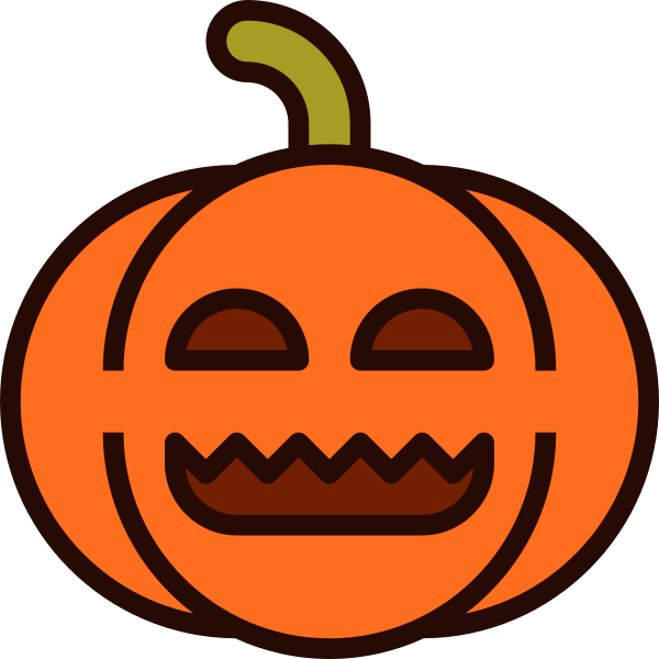 Emoji Pumpkin Halloween 14 Svg File