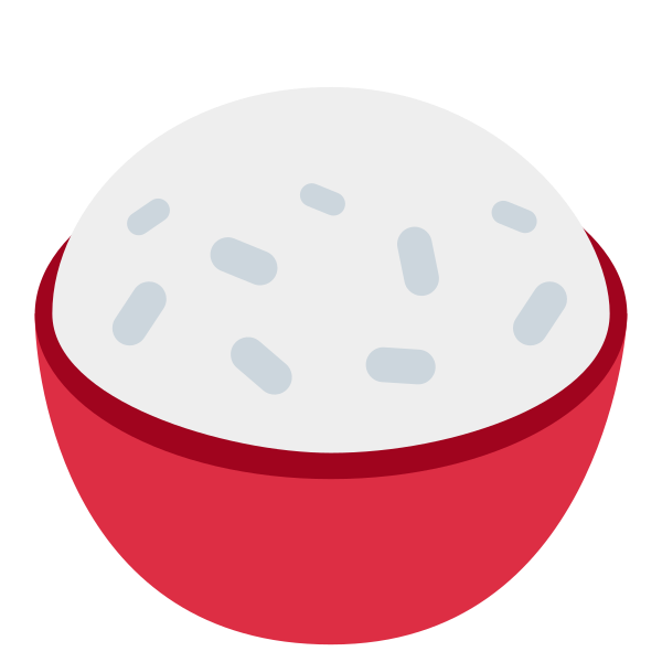 Cooked Rice Ball Lunch Dish Food Svg File