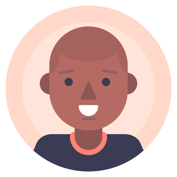 Afro Avatar Male Svg File