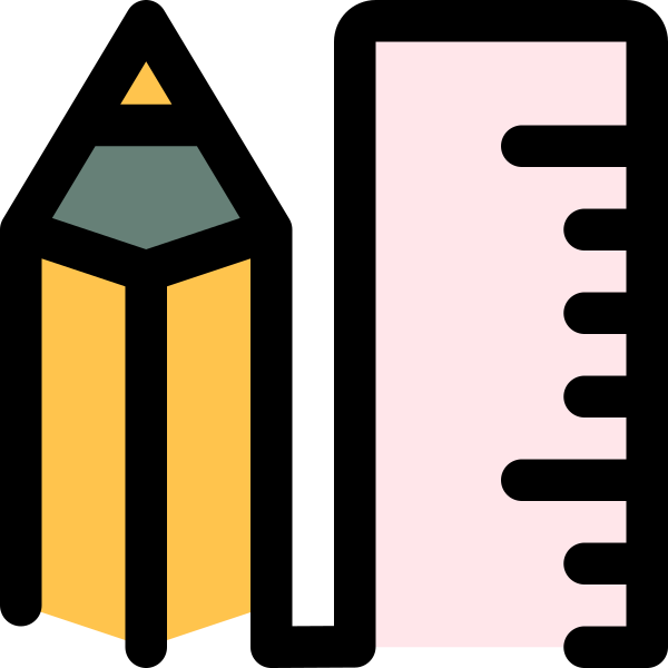 Ruler Pencil Svg File