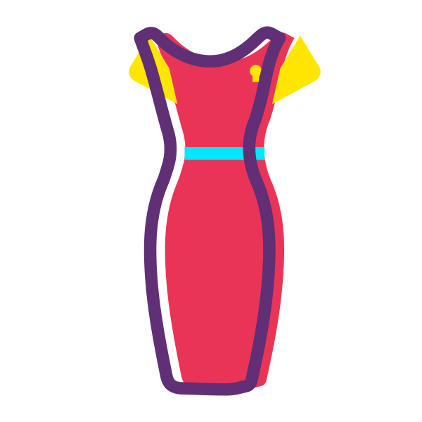 服装礼服 Svg File