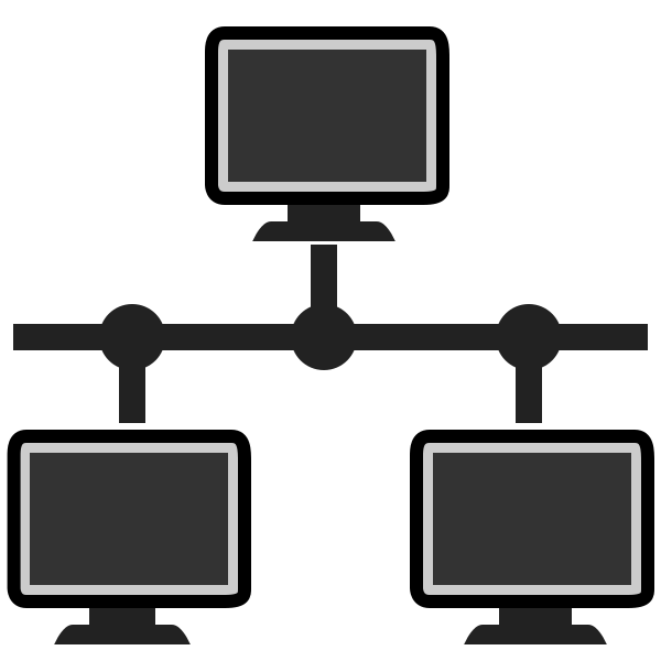 System Network Svg File