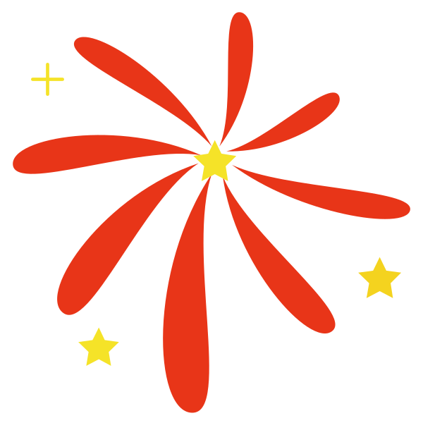 烟花 Svg File