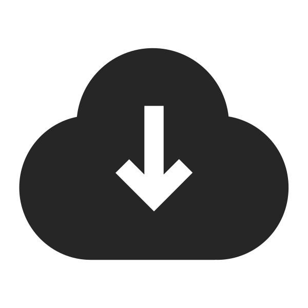 clouddownloadfill Svg File