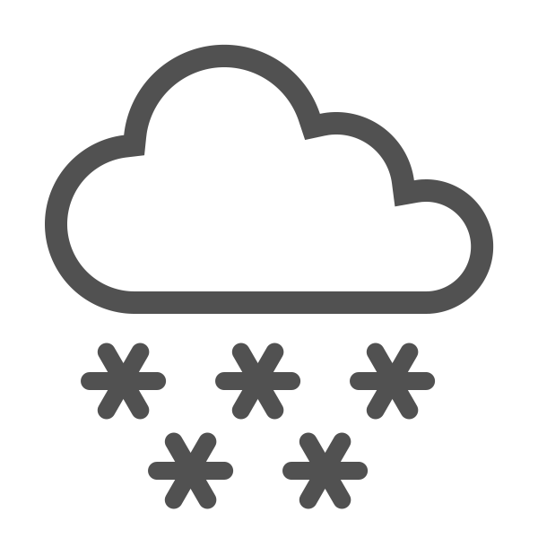 天气暴雪 Svg File