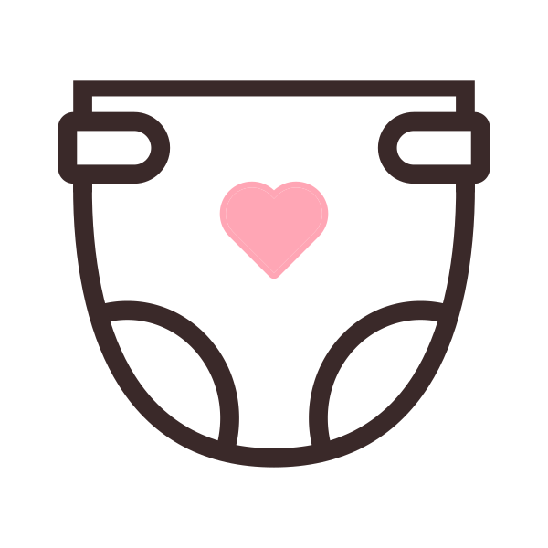 婴儿纸尿裤 Svg File