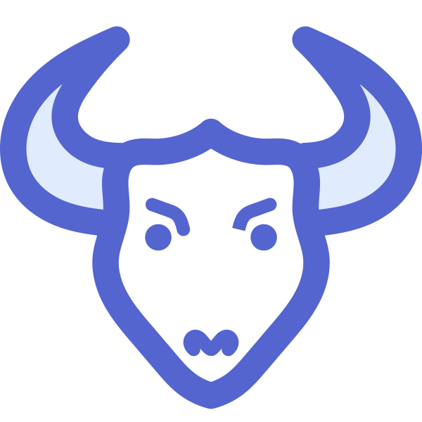 Sharp Icons Bull Svg File