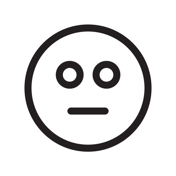 Expressionless4px Svg File