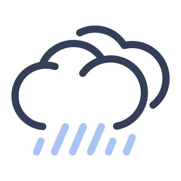 特大暴雨 Svg File