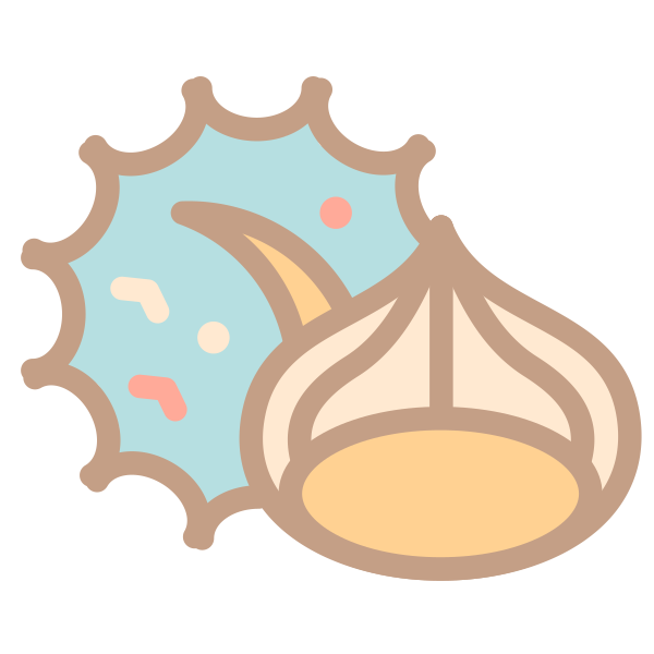 食品板栗 Svg File