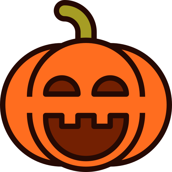 Emoji Pumpkin Halloween 42 Svg File