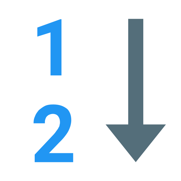 numericalsorting12 Svg File