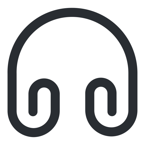 outlineheadphone Svg File