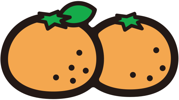 柿子水果甜点苹果 Svg File