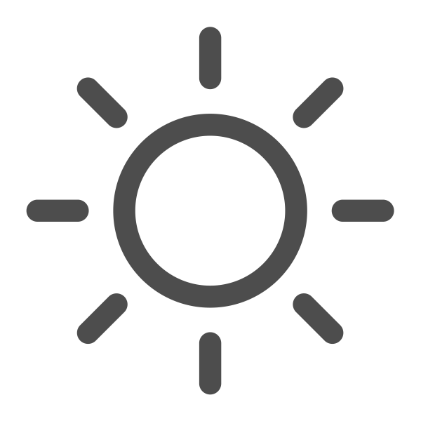 太阳天气 Svg File