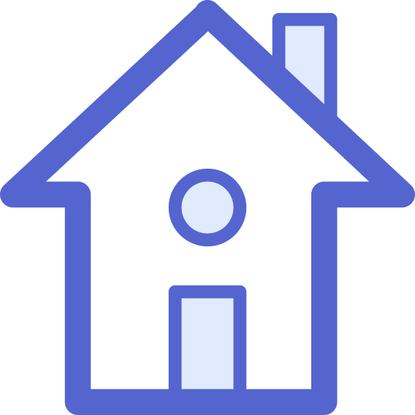 Sharp Icons Small House Svg File