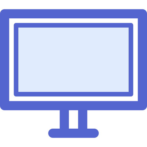 Sharp Icons Monitor