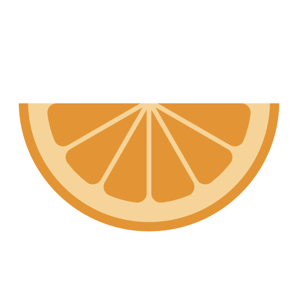 橙 Svg File