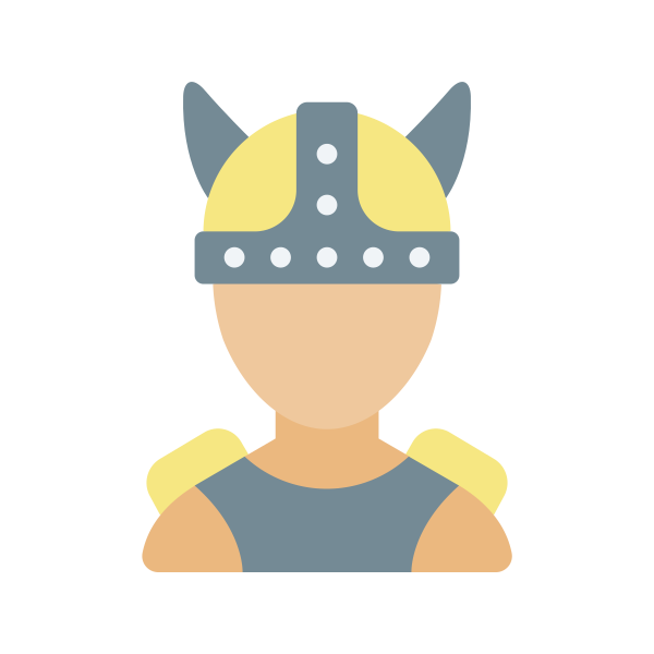 Viking Halloween Costume Character Avatar Svg File