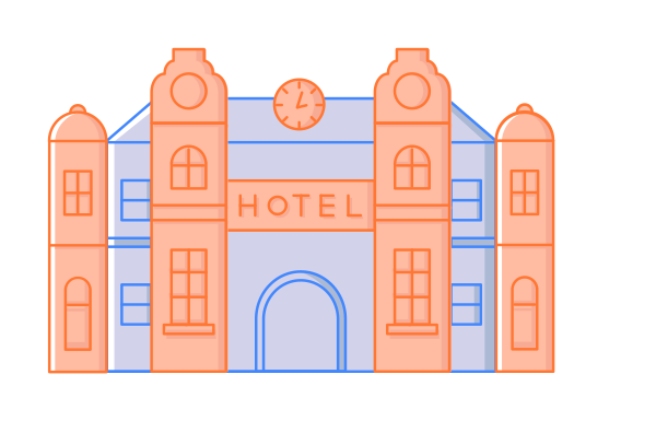 酒店 Svg File