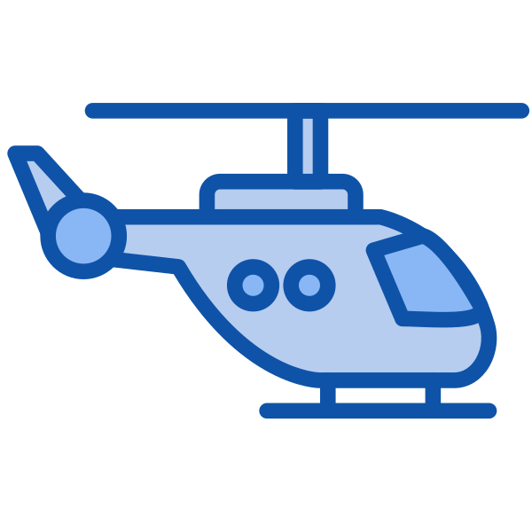 直升飞机 Svg File