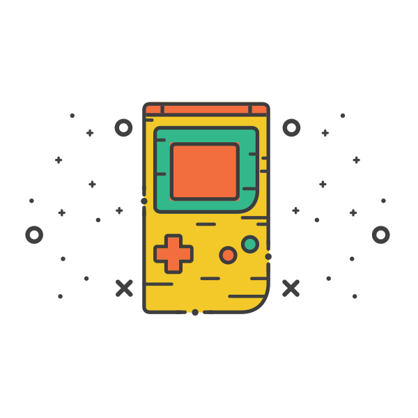 Hand Held Gaming Device Svg File