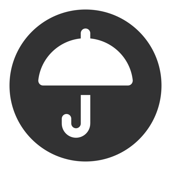 Umbrella Circle Svg File