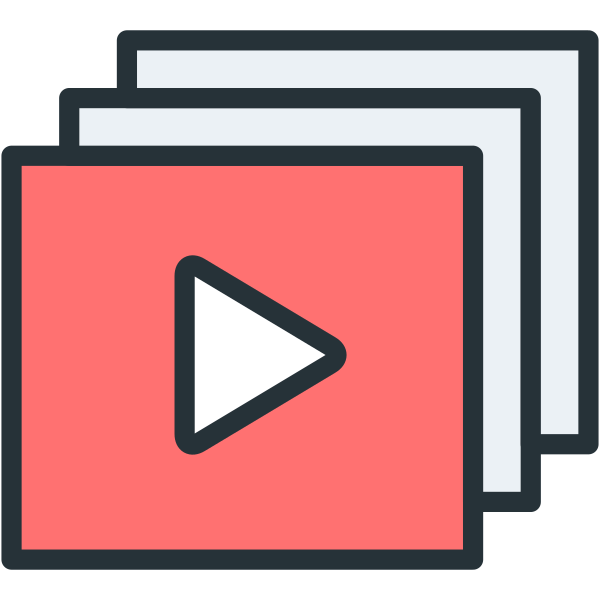 Video Collection Svg File