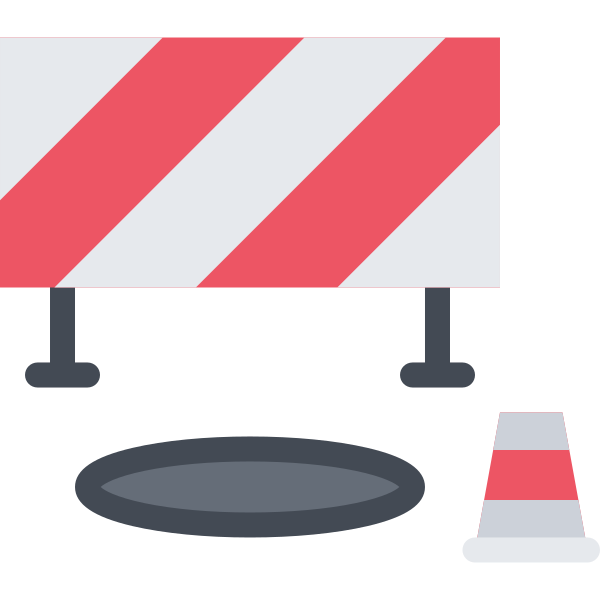 Barrier Cone Svg File