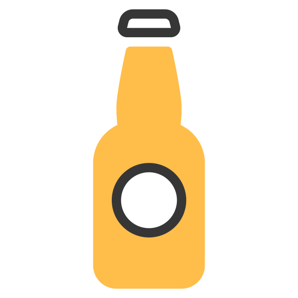 Alcohol Beer Beverage Bottle Drink Pub Svg File
