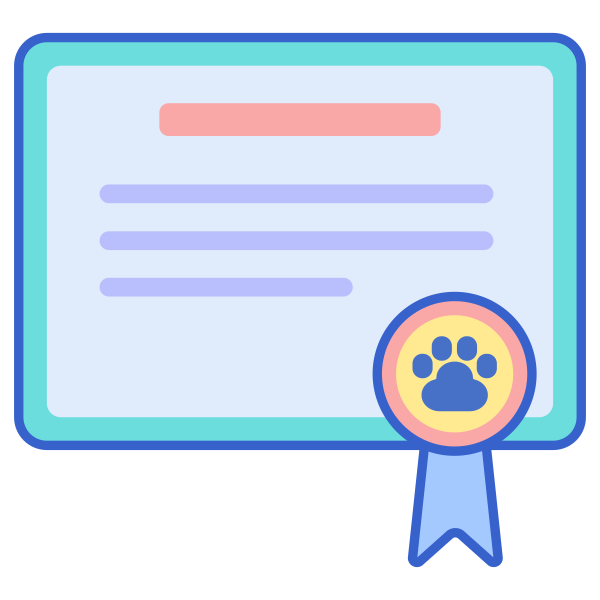 Veterinary Certificate Svg File