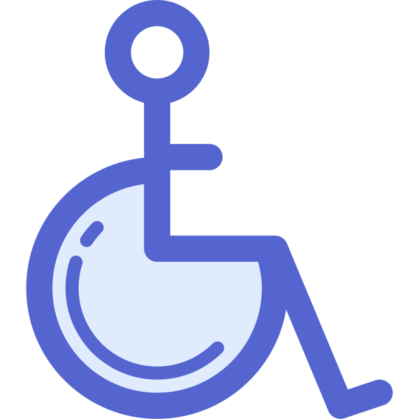 Sharp Icons Patient Wheelchair Svg File